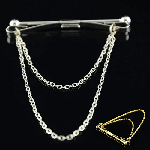 Мужские Зажимы для галстука булавка узкая ошейник брошь галстук-бабочка |