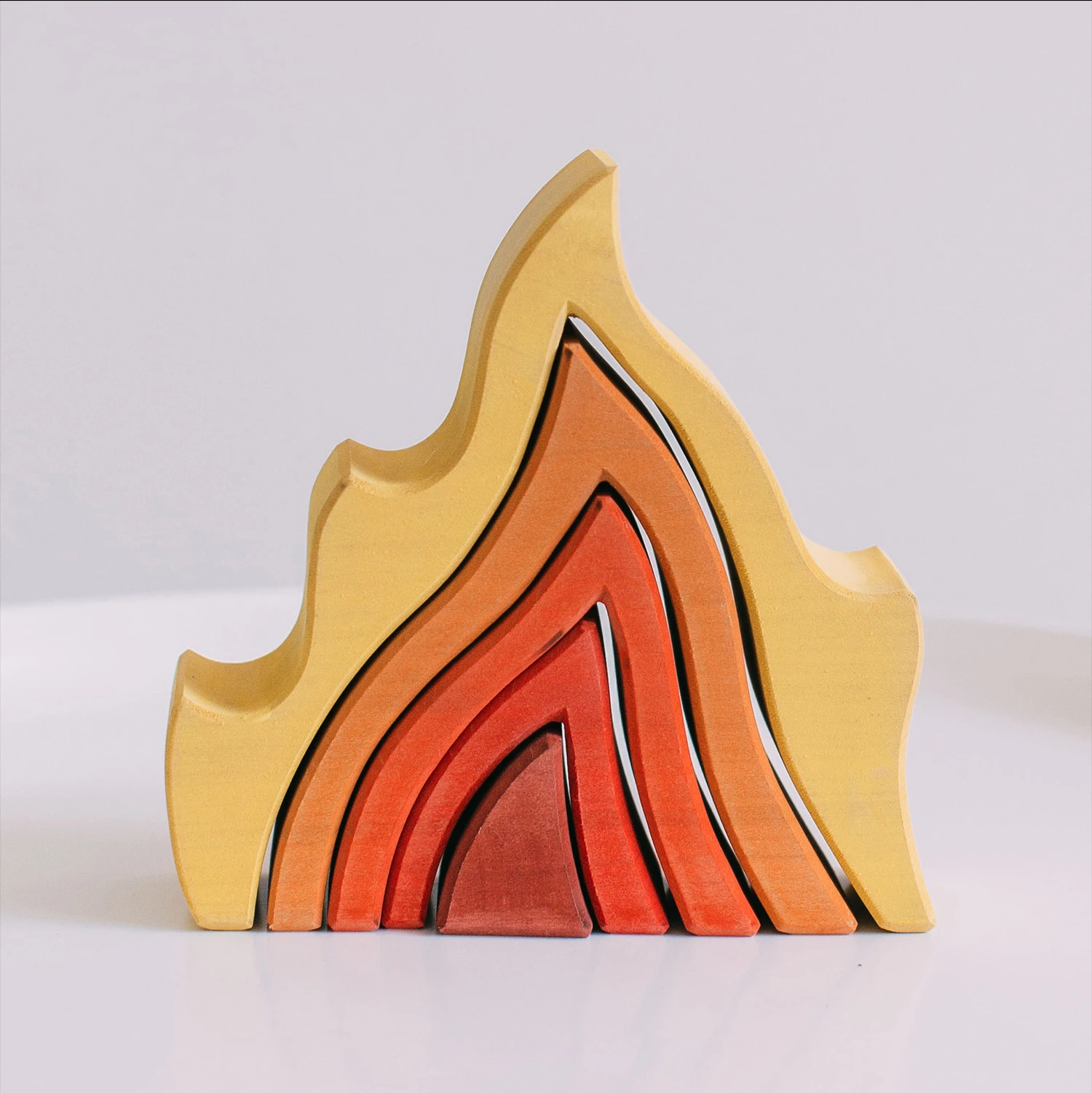 

Деревянный пазл BBK с пламенем, детские игрушки, взрослые строительные блоки, игрушки, креативное домашнее украшение, деревянное ремесло