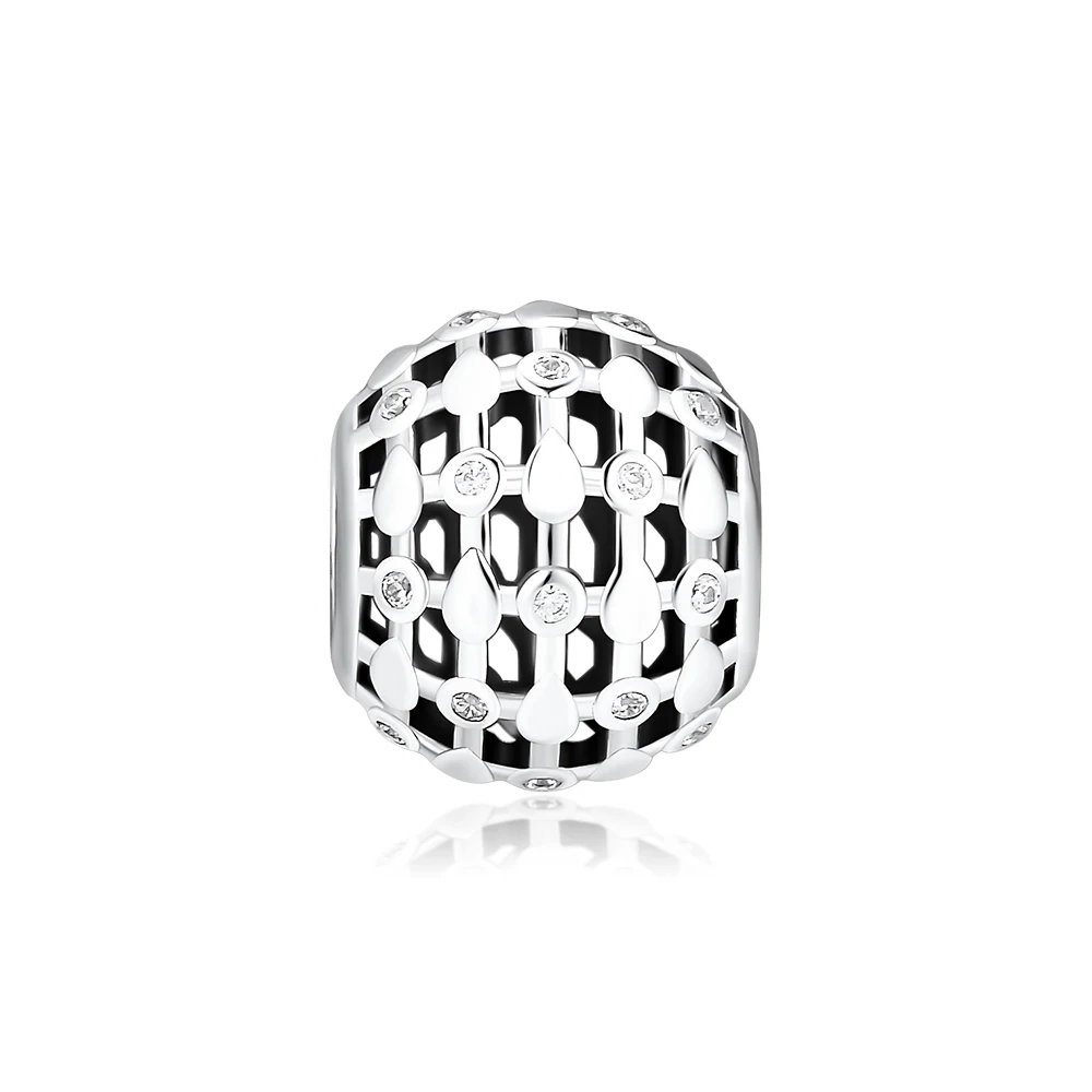 

DIY Fits for Pandora Charms Bracelets Lace of Wish Beads 100% 925 Sterling-Silver-Jewelry Free Shipping