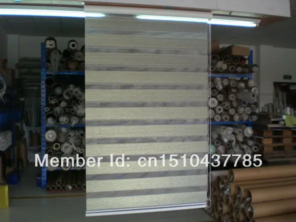 Жалюзи из 100% полиэстера темно-синего цвета без формальдегида роскошные оконные