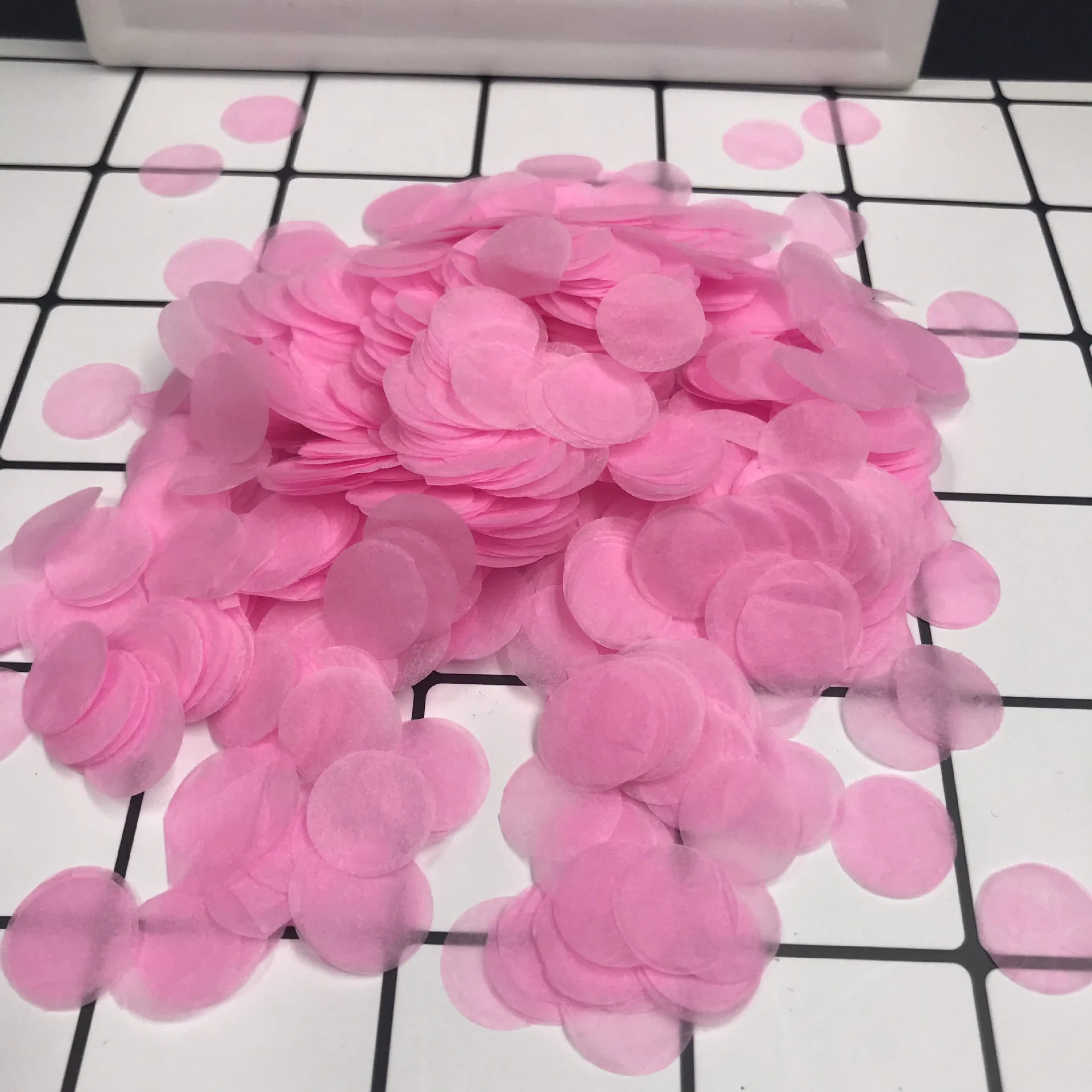 10g confetti pink DIY конфетти воздушные шары 10 шт. 12 дюймов латексные прозрачные воздушные шары на день рождения 18 30 40 50 60 70 80 юбилей Свадебные украшения - Цвет: 10g confetti pink