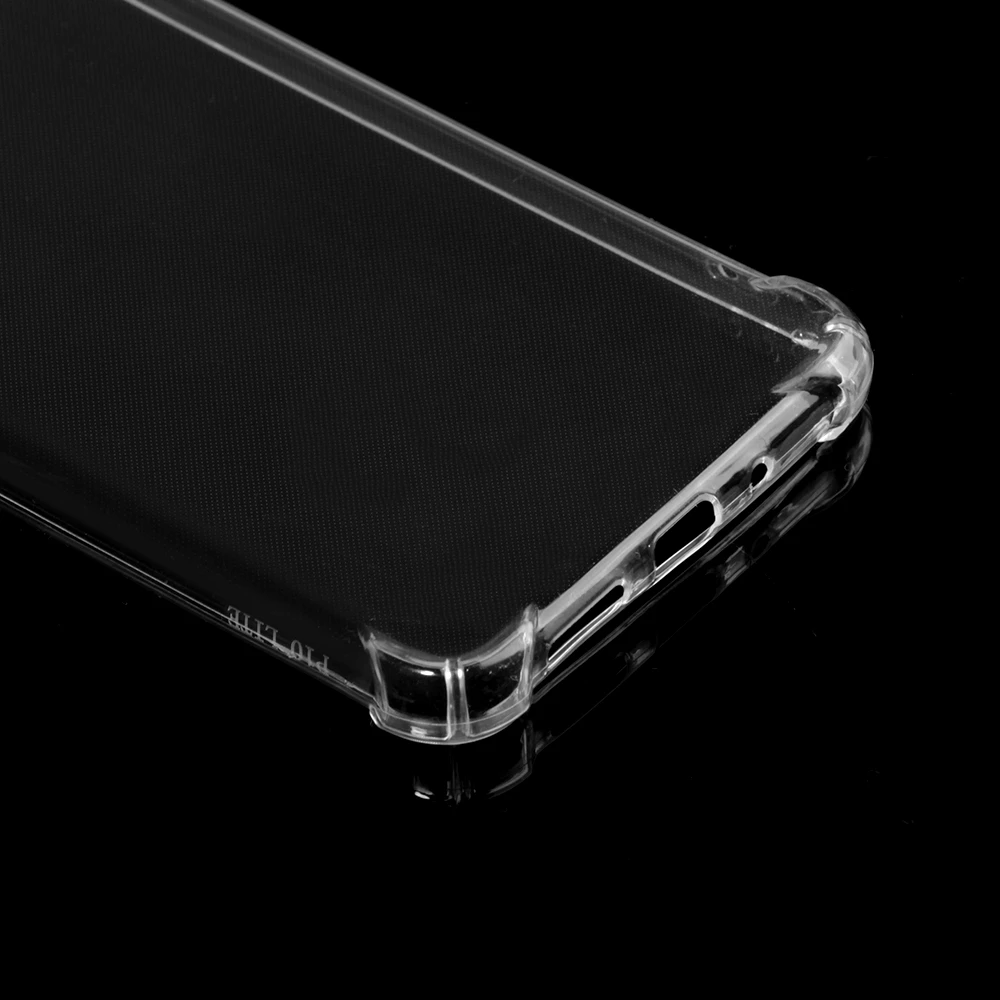 High quality transparent reinforced Anti-falling Soft Silicone phone case For Huawei P10 Lite coque fundas etui cover cases |