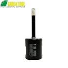 SHDIATOOL 1 шт. M14 Dia 68101214 мм сварные Алмазные сверлильные коронки (мокрые) твердого гранита для сверления мрамора сверло для камня