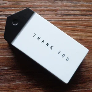 Thank You Новинка 50 шт закладки ручной работы спасибо сообщение бумажные бирки креативный ПРИМЕЧАНИЕ Цена Этикетка бирка подарок бирка 6,6X3,1 см - Цвет: Thank You