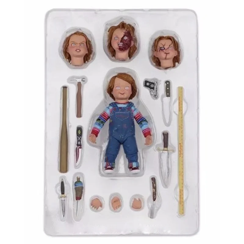 4 дюйма 10 см NECA детская игра Good Guys Ultimate Чаки экшн-фигурка Коллекционная модель