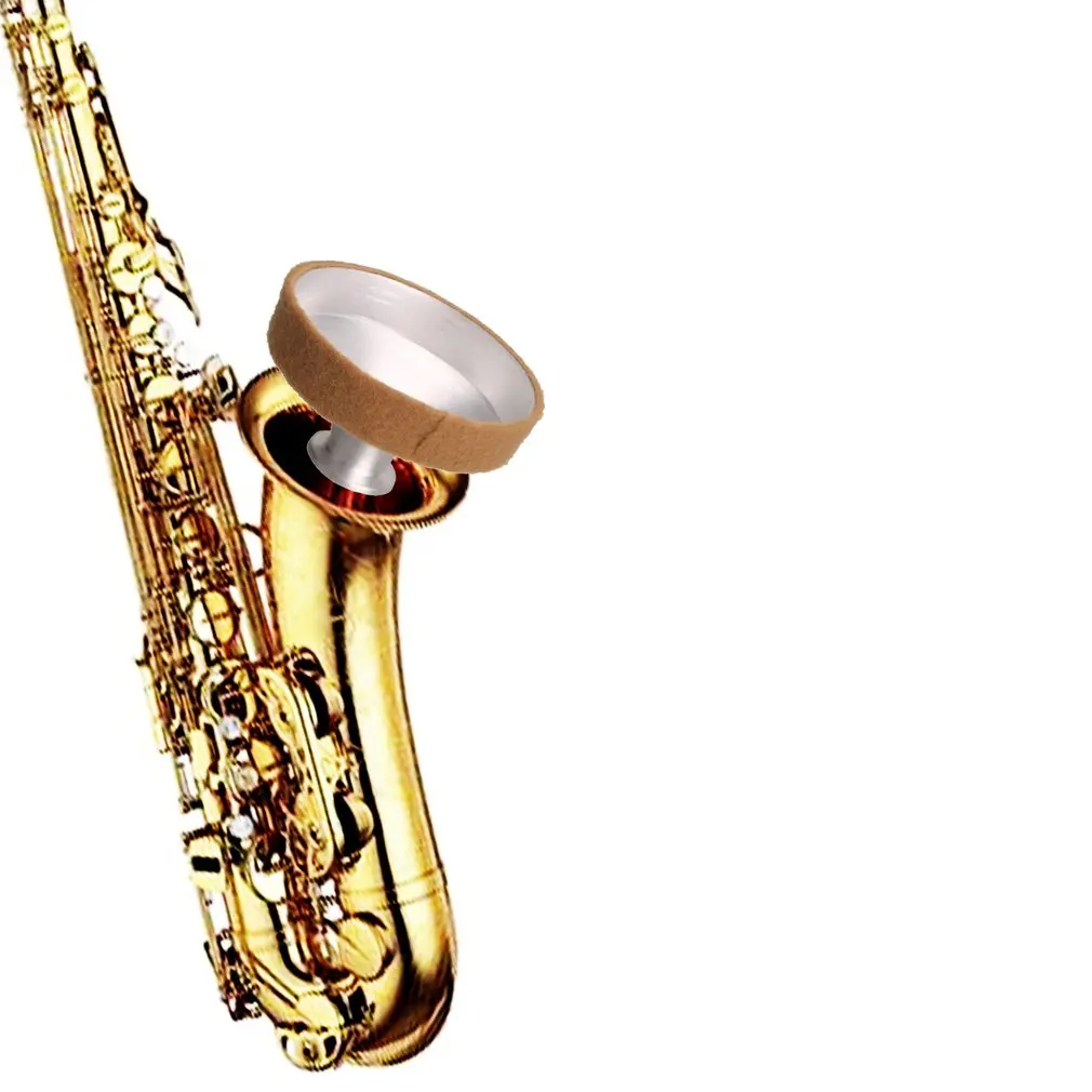 Aluminum Alloy Saxophone Mute Sax Sound Metal Dampener Silencer Saxophone Accessory