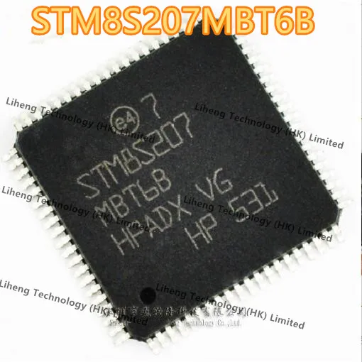 100% новый и оригинальный STM8S207 STM8S207MBT6B|Запасные части| |