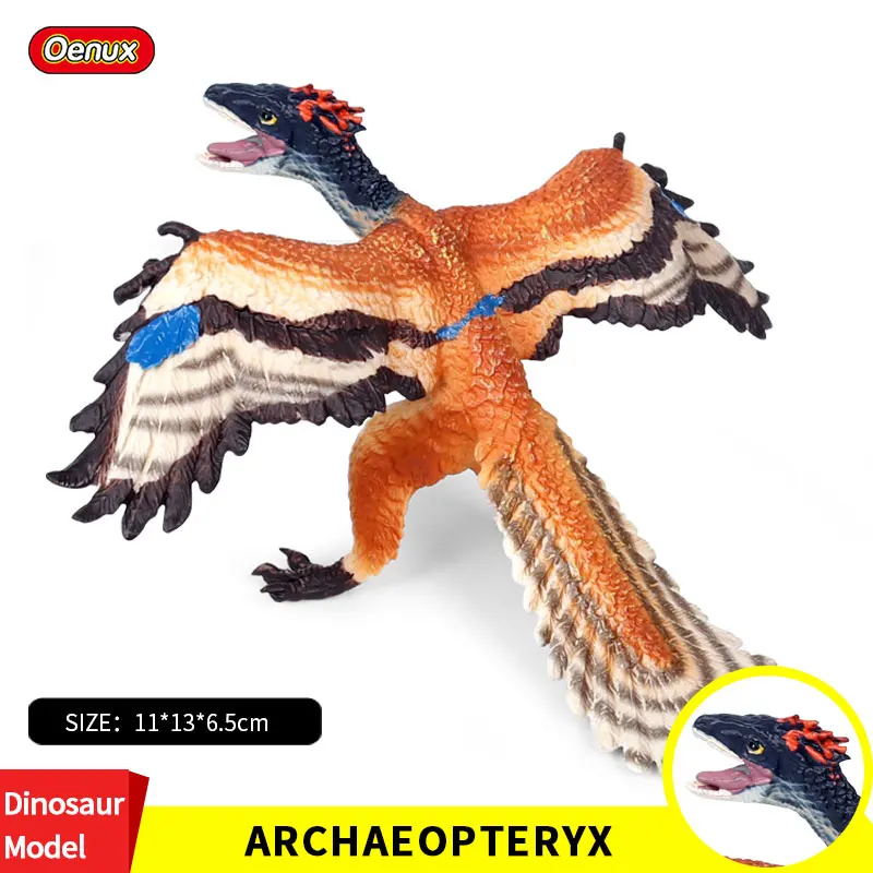 Фигурки динозавров Oenux доисторические Археоптерикс Юрского периода T-Rex фигурки