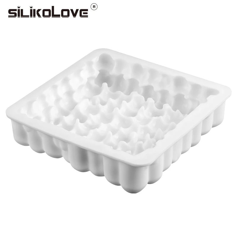 Silikolove Новый 3D Cherry Силиконовые торта лоток для выпечки шоколадный мусс украшения
