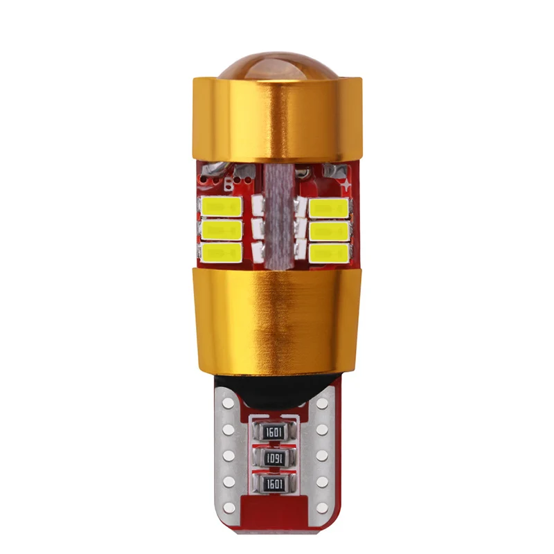 2 шт. T10 3014 27 SMD светодиодные Сменные лампы для автомобиля Купол Карта двери вежливое Освещение номерного