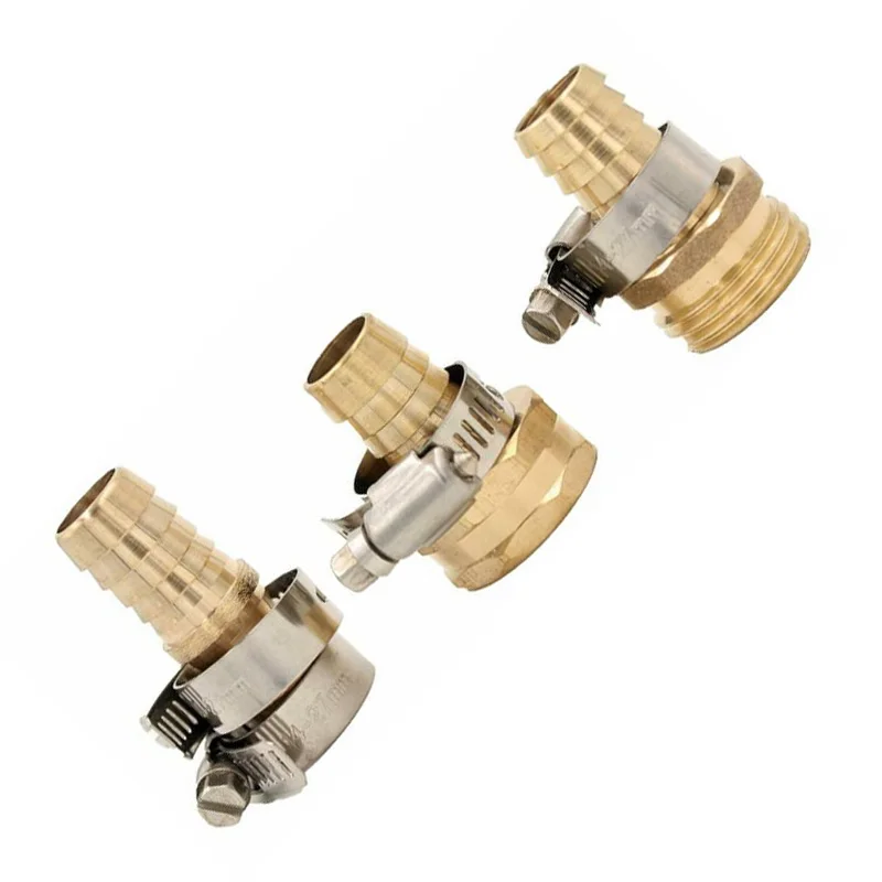Mender Connectors Metal Male Female Clamps Attachment Irrigation Clips For Home Tools Parts Brand New And High Quality | Дом и сад