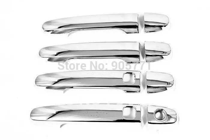 

High Quality Chrome Door Handle Cover With Keyless Access for Toyota Yaris 06-08 free shipping