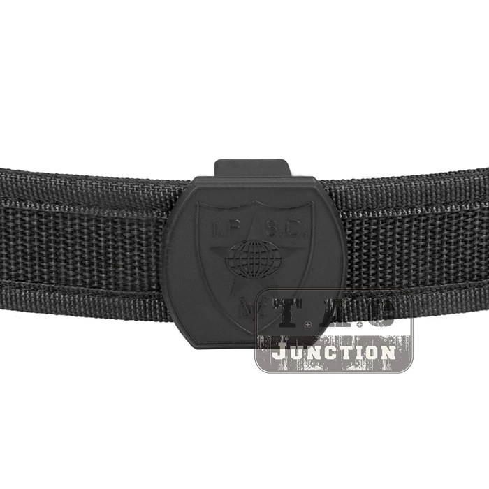 Пряжка IPSC USPSA IDPA 3 пистолет Профессиональный соревнование стрельба высокая скорость стрелок регулируемый внутренний и внешний Пистолет Ремень Черный
