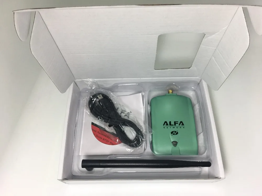 ALFA AWUS036NH WIFI Адаптер Ralink 3070L Wifi Сетевая карта 2000 МВт ALFA Беспроводной Wi-Fi USB-приемник / адаптер с 5dbi Аненна 1 компл