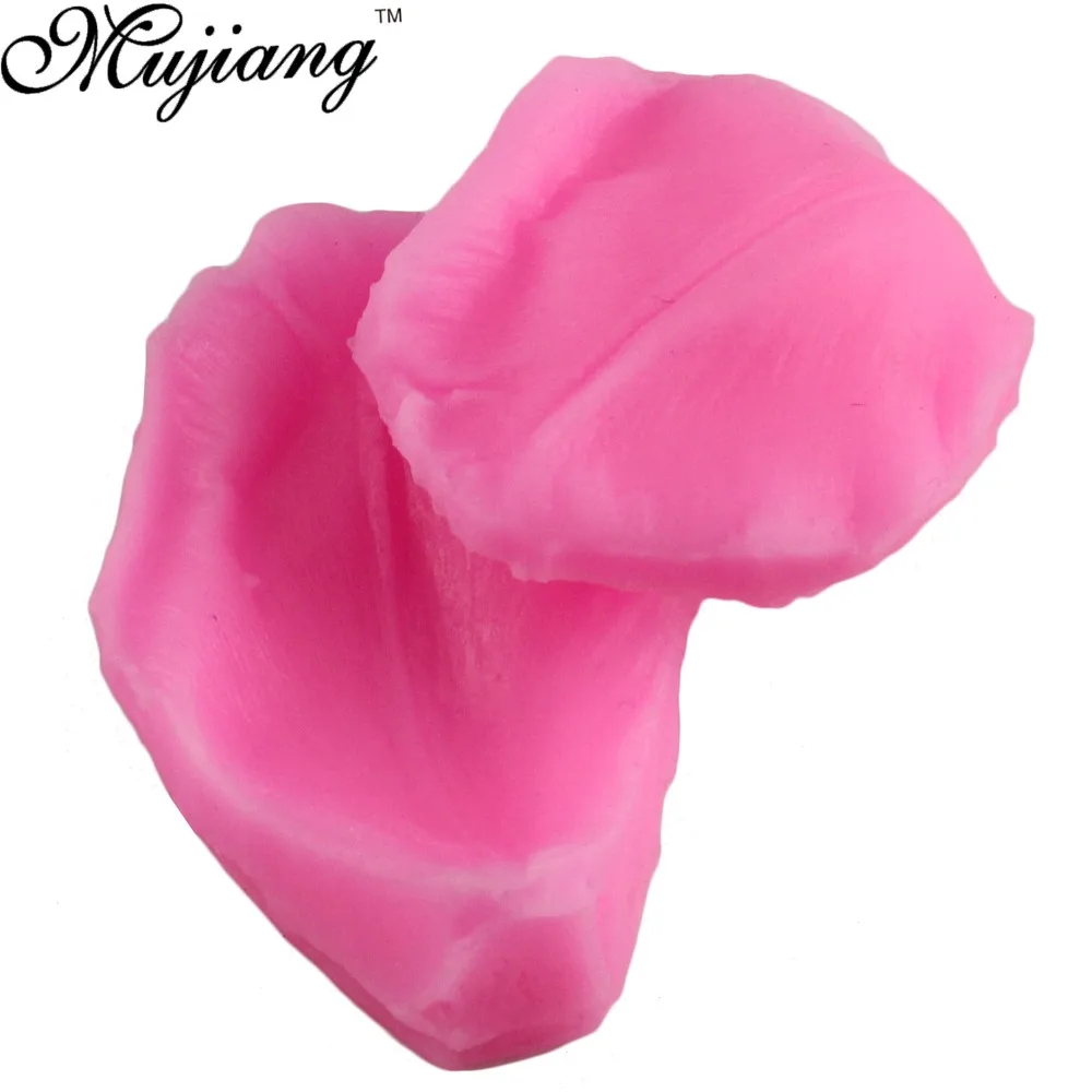 Силиконовая форма Mujiang для выпечки цветов лепестков листьев помадки мастики