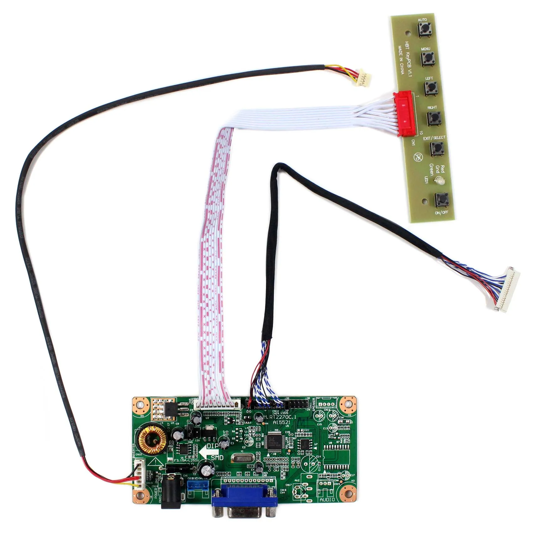 

VGA LCD Controller Board RT2270 Work For 10.4inch G104SN03 V5 800X600 LCD