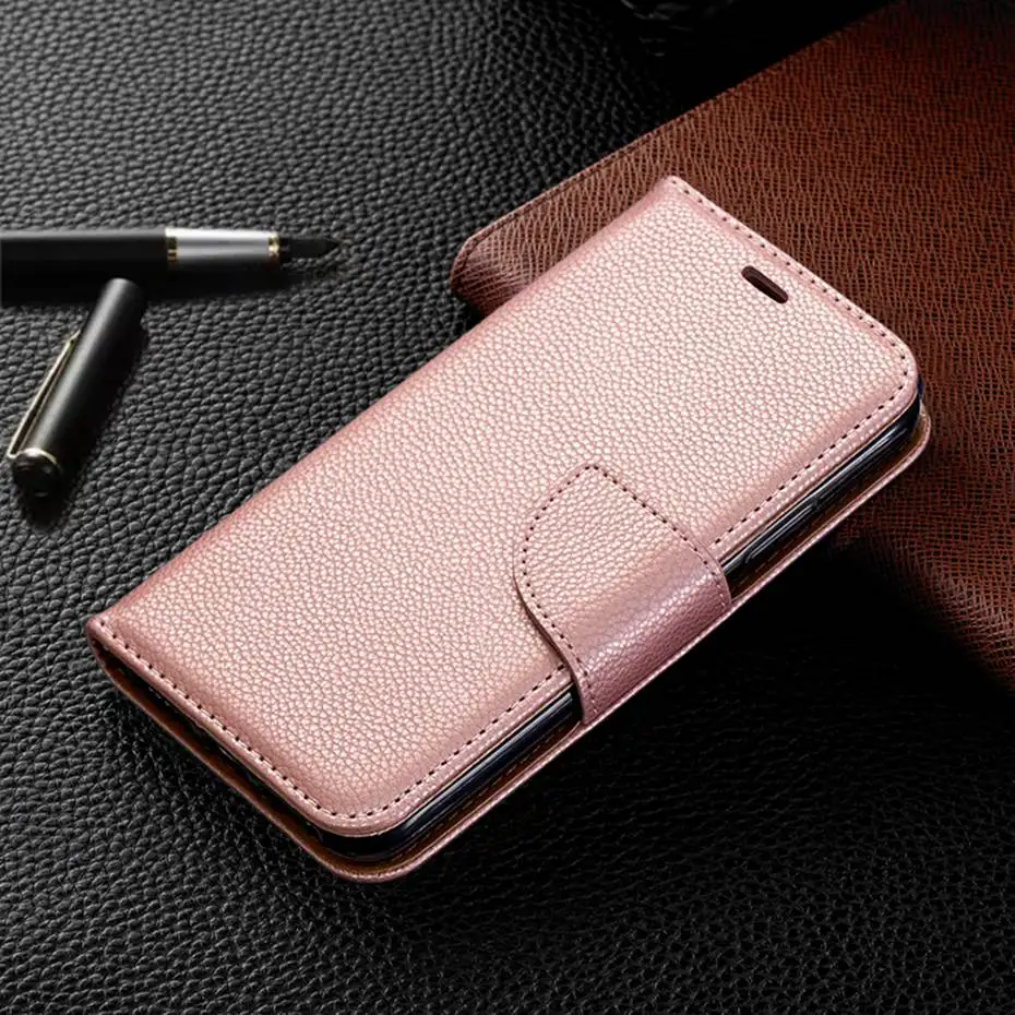 Gold K40 PU кожаный флип чехол для LG K40 K 40 полосы бумажник чехол для LG K40 PU кожаный чехол Funda Capa - Цвет: Gold