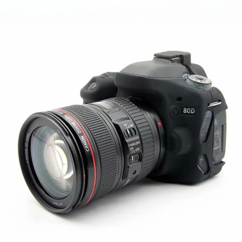 Сумка для видеокамеры Nice Camera для Canon 80D силиконовый чехол резиновый защитный чехол для корпуса кожи on.