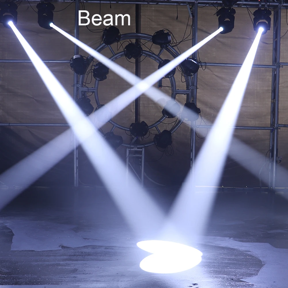 2 шт./лот led 230 Вт точечный луч мыть в любом цвете led моторизованный фокус невероятно мощный и гибкий светильник