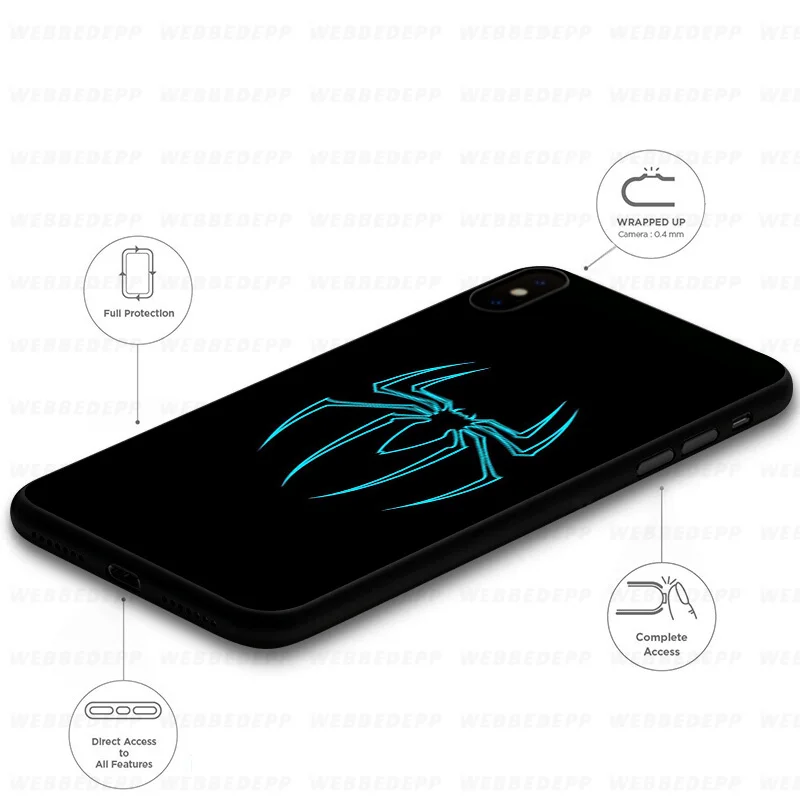 WEBBEDEPP Mavel «Человек-паук», мягкий чехол для Xiaomi mi 9T 9 8 SE 6 A1 A2 A3 Lite mi A1 mi A2 mi A3 mi F1 макс 3 mi 8 CC9E CC9
