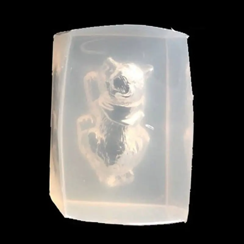 6 3D Vivid Sanddog кулон DIY силиконовые формы смола литье ювелирных изделий Инструменты - Цвет: 6