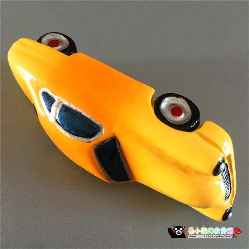 New 3D Resin Old Classic Cars Shaped Fridge Magnet Vintage Refrigerator Magnetic Message Sticker Souvenir Miniature Crafts | Дом и сад