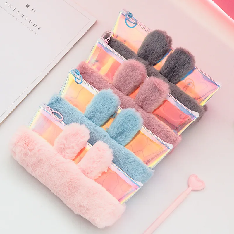 1 шт. кавайный чехол для карандаша с принтом кролика Meng плюшевые подарок Хэлло