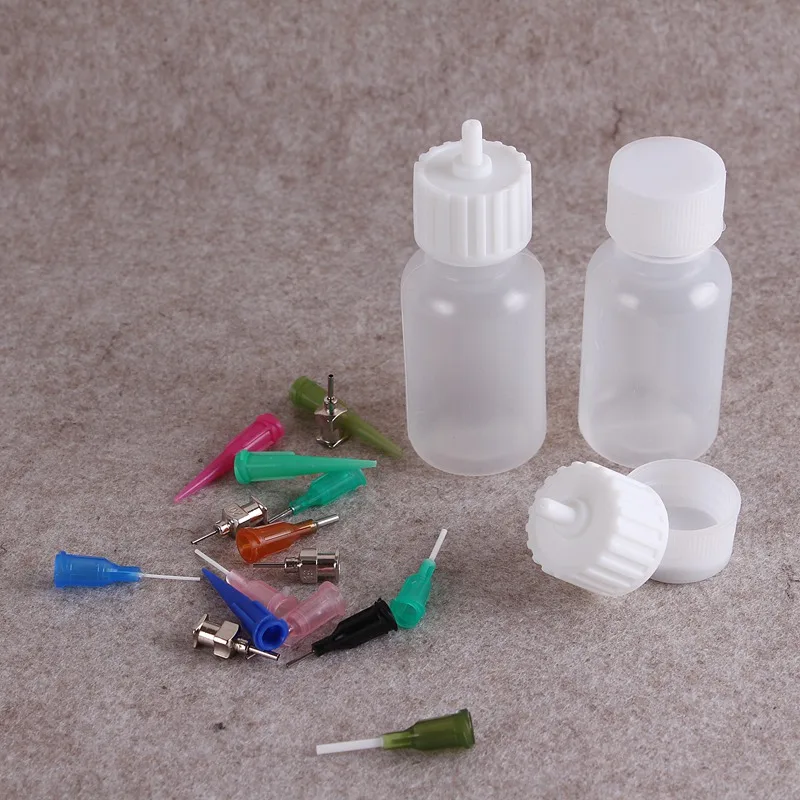 1 Набор хны тату в виде бутылки аппликатор сопла этикетки для рисования с