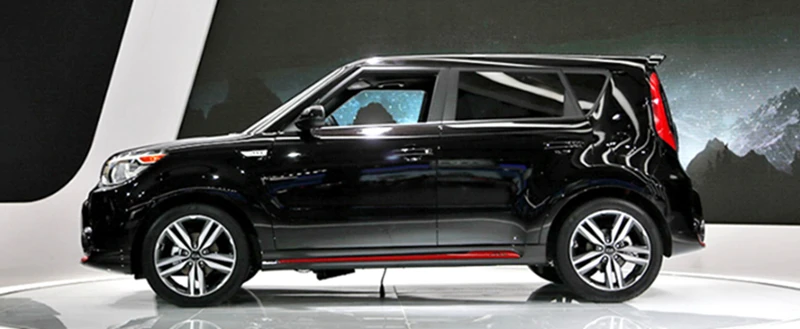 Для Kia Sorento 2010 2011 2012 2013 Высокое качество ABS Материал заднего крыла первоклассника Цвет спойлер Защита от солнца