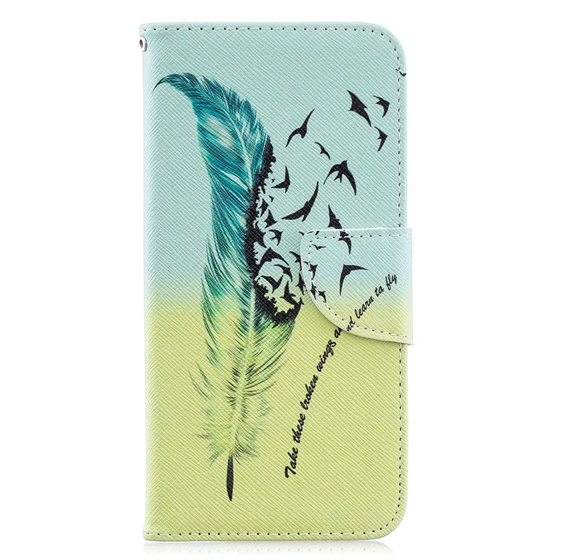 Color E Чехол-книжка HUANGTAOLI из искусственной кожи для samsung Galaxy A10 A20 A30 A40 A50 A70, чехол для мобильного телефона - Цвет: Color E