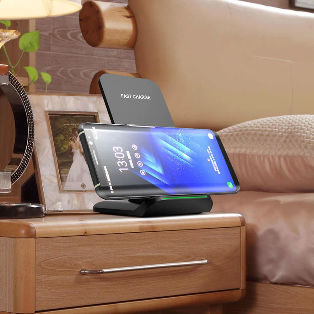 Беспроводная зарядная подставка EPULA Qi для Samsung S9 беспроводной мобильный телефон