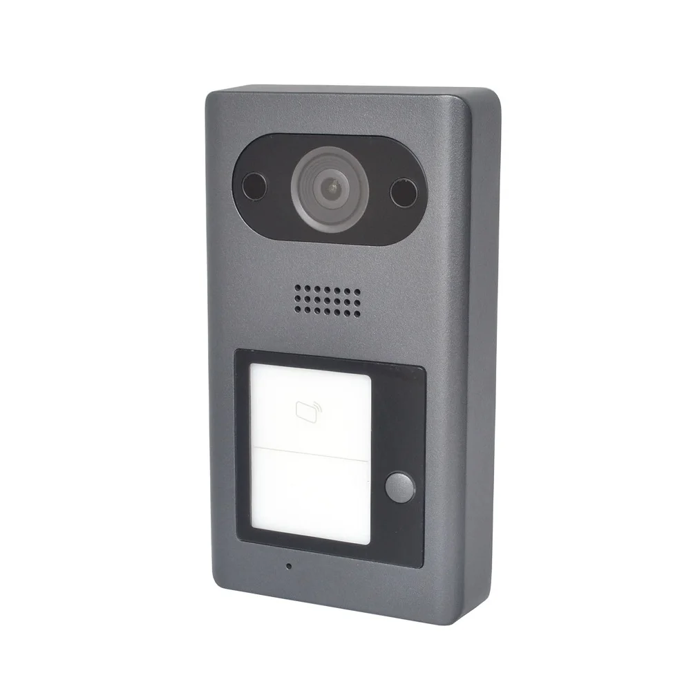 one button DH логотип многоязычный VTO3211D-P/P2/P4 PoE(802.3af) IP металлическая вилла дверной звонок, дверной телефон, дверной звонок, IP видеосвязь, облако - Цвет: one button