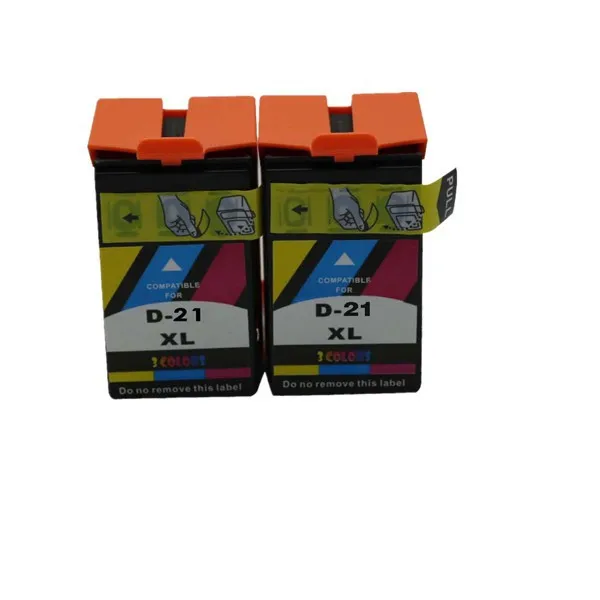 Чернила струйных картриджей Замена для DELL 21 22 23 24XL DELL21 DELL22 DELL23 DELL24XL V313 V313W V515W P513W