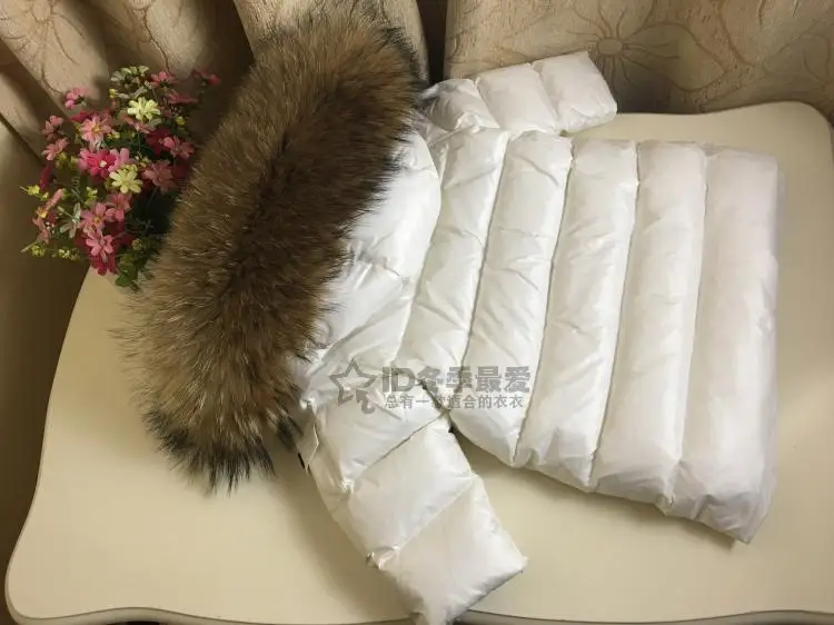 Детское зимнее пальто для русской зимы для детей от 0 до 10 лет длинная пуховая куртка теплая водонепроницаемая зимняя куртка с натуральным мехом для мальчиков и девочек, детская верхняя одежда, пальто, Z146