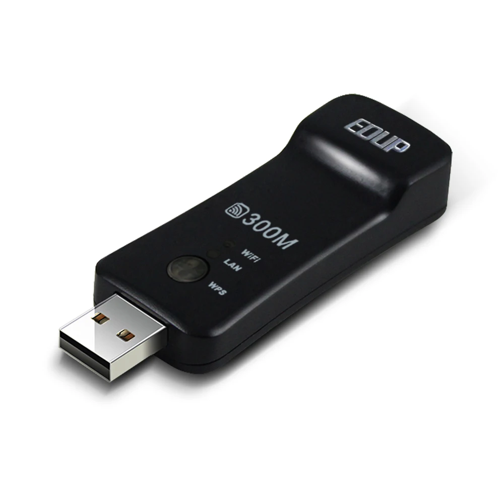 EDUP 300 Мбит/с Smart tv WiFi адаптер USB универсальный беспроводной ТВ сетевая карта