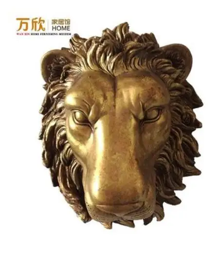 

Creative tauren Leopards hang on their heads animals head deer hanging living room wall resin sculpture Crafts Statue Home