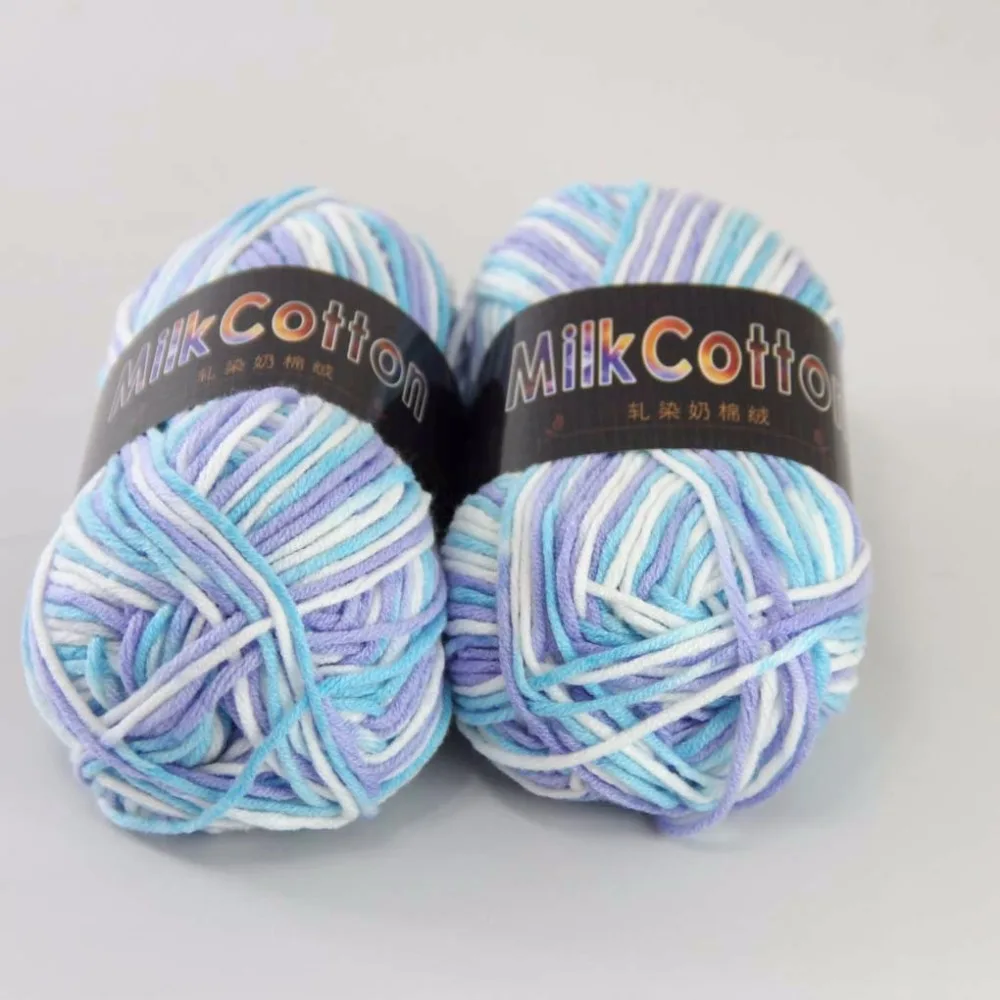 Распродажа 6ballsx50g мягкая хлопчатобумажная Детская Пряжа новые шерстяные носки