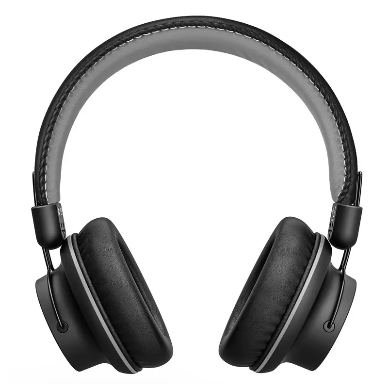 Mpow H1 беспроводные наушники HD Hi-Fi стерео наушники с шумоподавлением с микрофоном над ухом Bluetooth гарнитура для iPhone - Цвет: Black with Grey