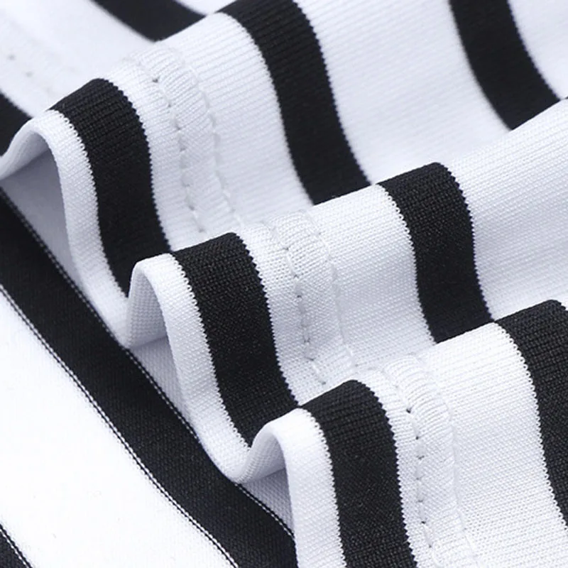 2016 новое поступление женщины летнее платье сексуальная асимметричный полосатый