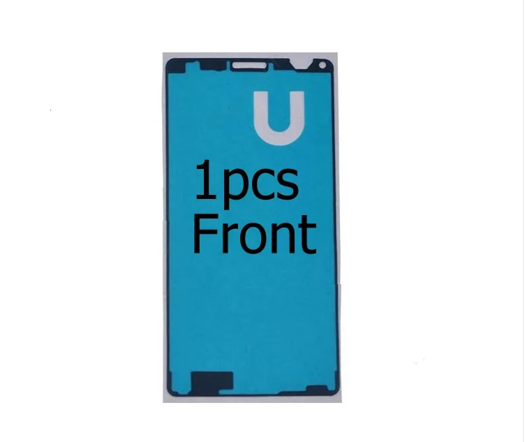 1PCS Front Glue Дисплей клейкая лента для sony Xperia z3 mini M55W D5803 D5833 задний стеклянный корпус водонепроницаемый клей для sony Z3 compact - Цвет: 1PCS Front Glue