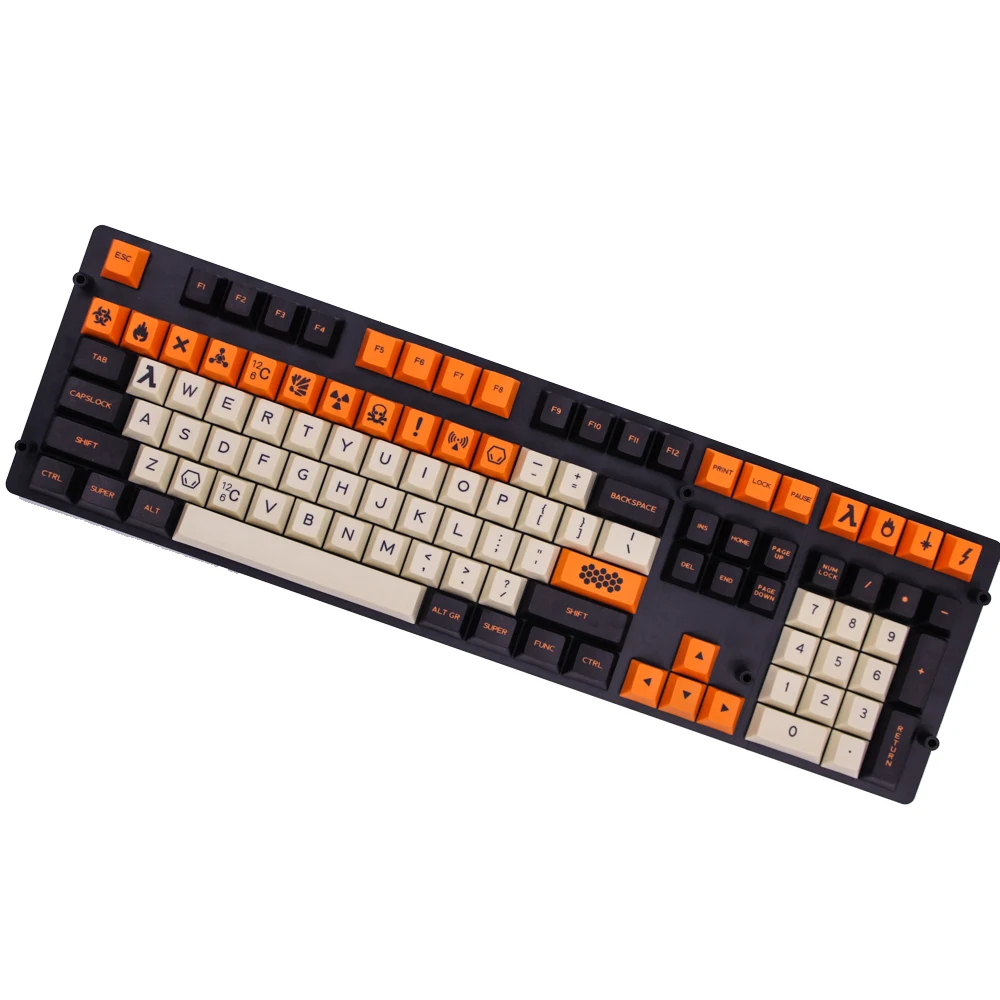 Колпачки для клавиш MP Carbon Color Cherry Profile английская/Корейская версия колпачки