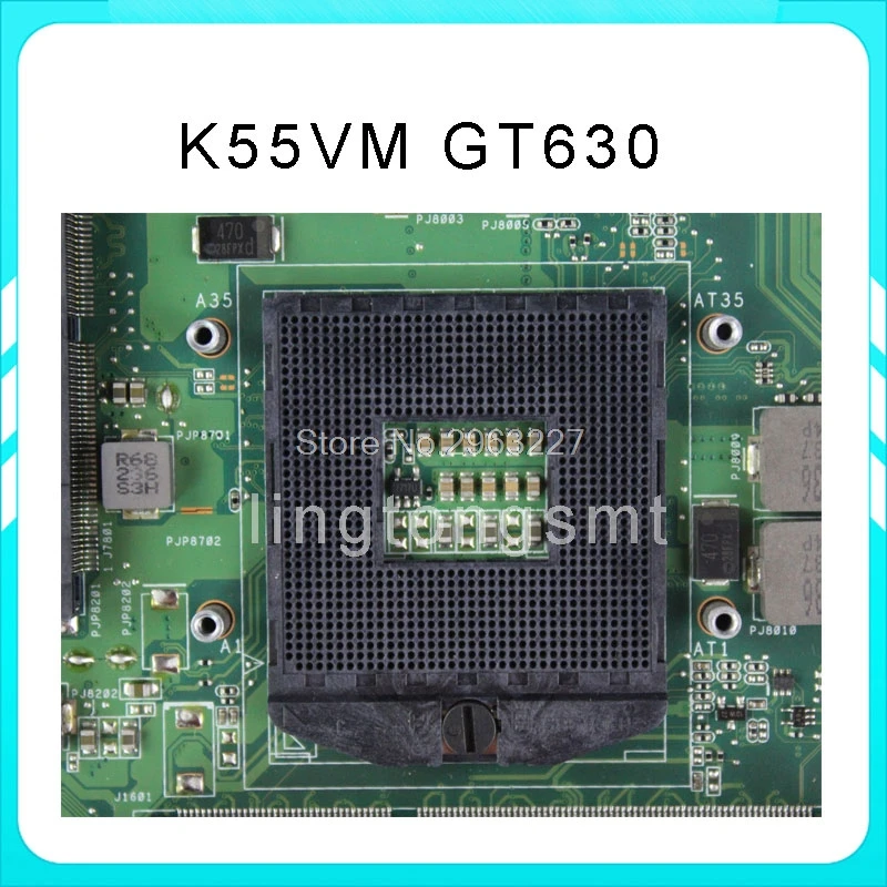 K55VM Материнская плата ноутбука GT630M 2 Гб REV 2/2 0 для For Asus K55VJ материнская Бесплатная