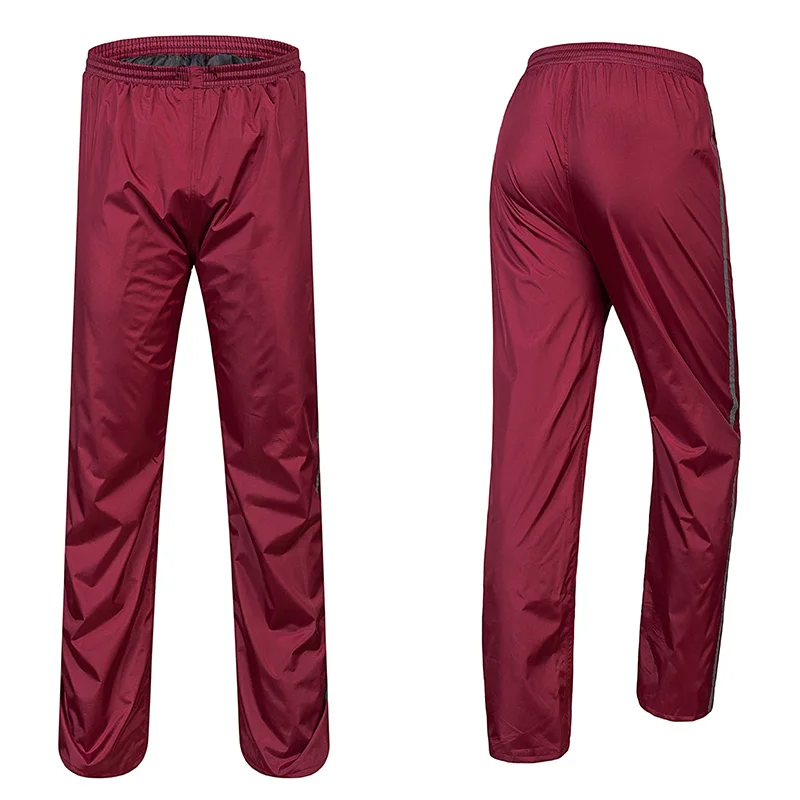 QIAN Impermeable Women/Men Rain Pants Double Layer Thicker Waterproof Windbreak Motorcycle Cycling Fishing Tour Raincoats | Дом и сад