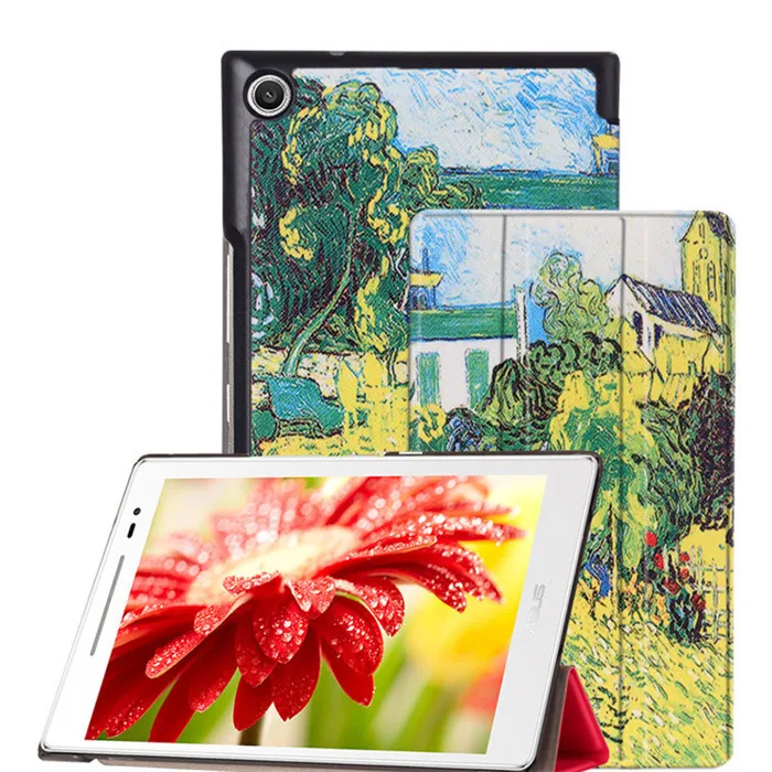 Магнитный кожаный чехол-подставка для планшета Asus Zenpad 8 0 Z380 Z380C Z380KL + Защитные