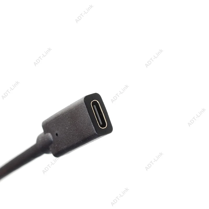 Угловой удлинитель USB C, кабель-удлинитель type C, USB-C, Thunderbolt 3, для MacBook Pro, kingd, USB 3,1, удлинитель USB