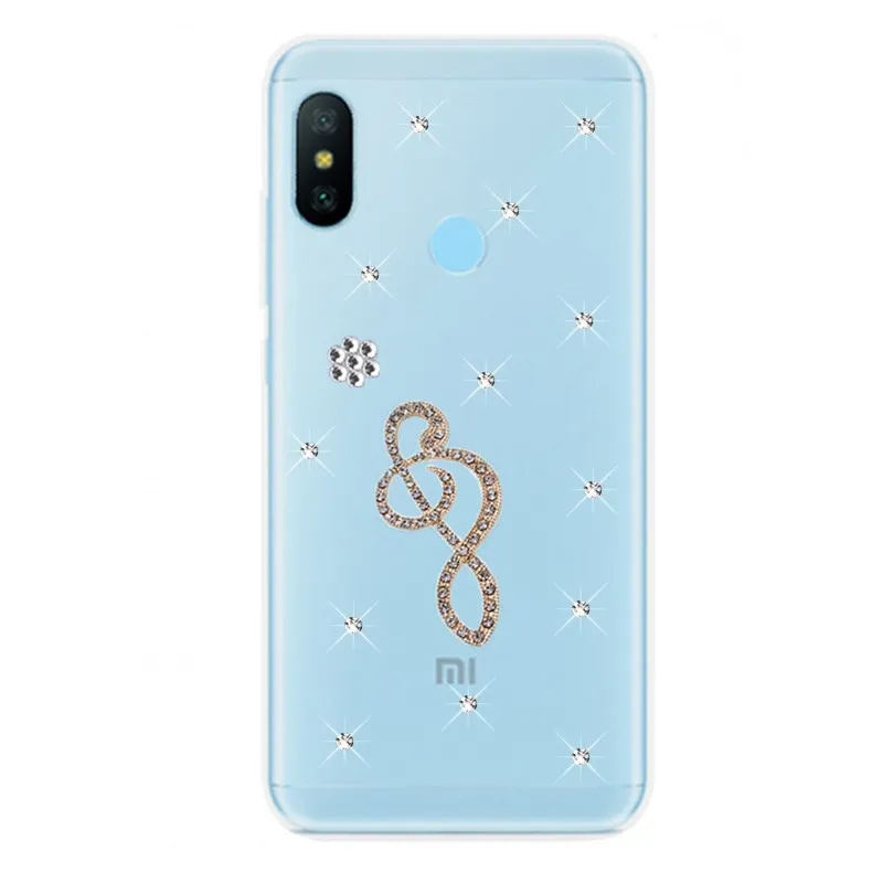 Redmi 8A 8 6 pro S2 7A 6A 4A NOTE 7 4 4X 5 5A шикарный роскошный чехол с бриллиантами для Xiaomi MI 9T CC9 9