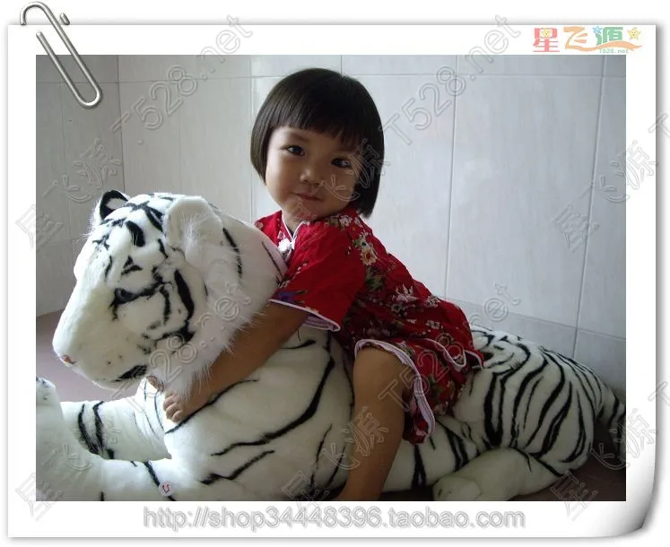 Чучело 115 см лежа белый тигр плюшевая игрушка кукла подарок k0605|doll gift|stuffed animalplush toy