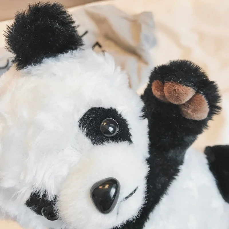 1 Pcs Women's Plush Panda Shoulder Slung Bag Cartoon Cute Fashion Wild Chest Bag