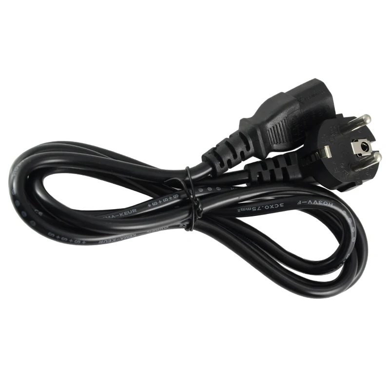 Новое поступление 1,5 м C13 IEC чайник Европейский 2-контактный круглый AC EU Plug Мощность кабельный ввод шнура ПК