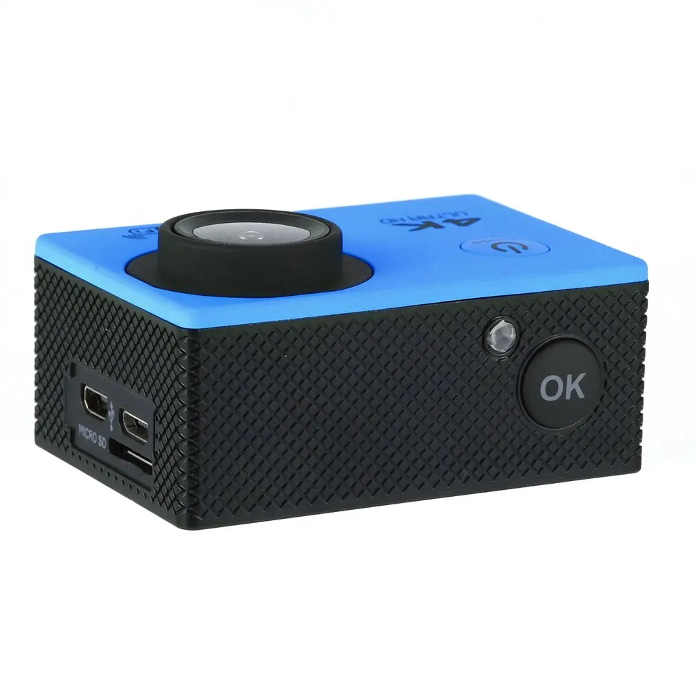 4K Экшн-камера 16MP Vision 3 Подводная Водонепроницаемая камера широкий угол WiFi Спортивная камера с монтажным аксессуаром комплект